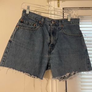 Levi’s Blue jean shorts